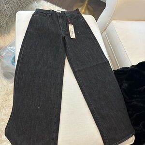 Alice + Olivia Black Women Jeans